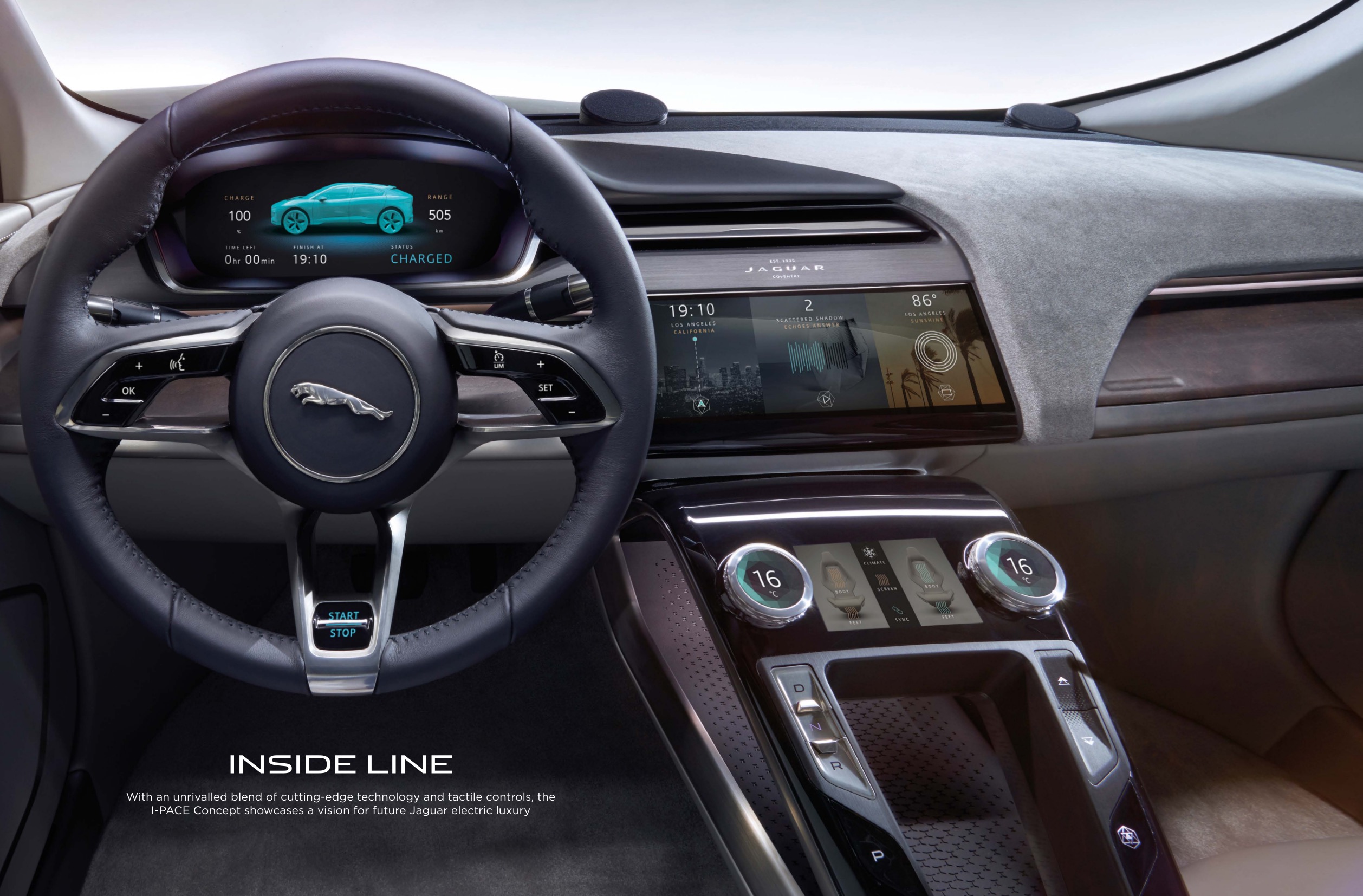 Jaguar I-Pace Concept Brochure Page 1